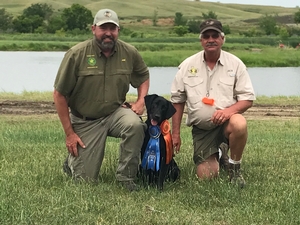 Joal Harper, Mia with Master Title, and Jack, Minot ND HT 2019