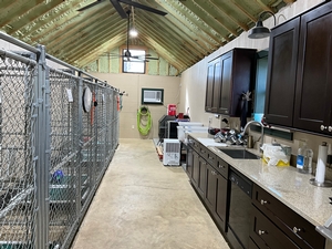 House Kennel interior